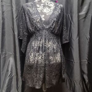 Black Lace Swimsuit Cover Up